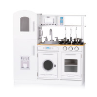 Дървена кухня с метални съдове 85,50 см