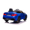 Електрическа кола BMW M5 синя с EVA гуми и коженa седалка