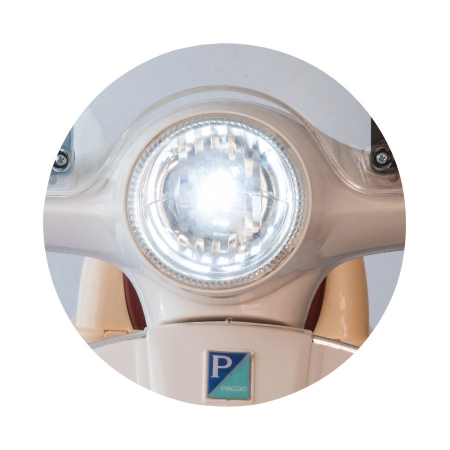 Електрически мотор Vespa GTS Super бял