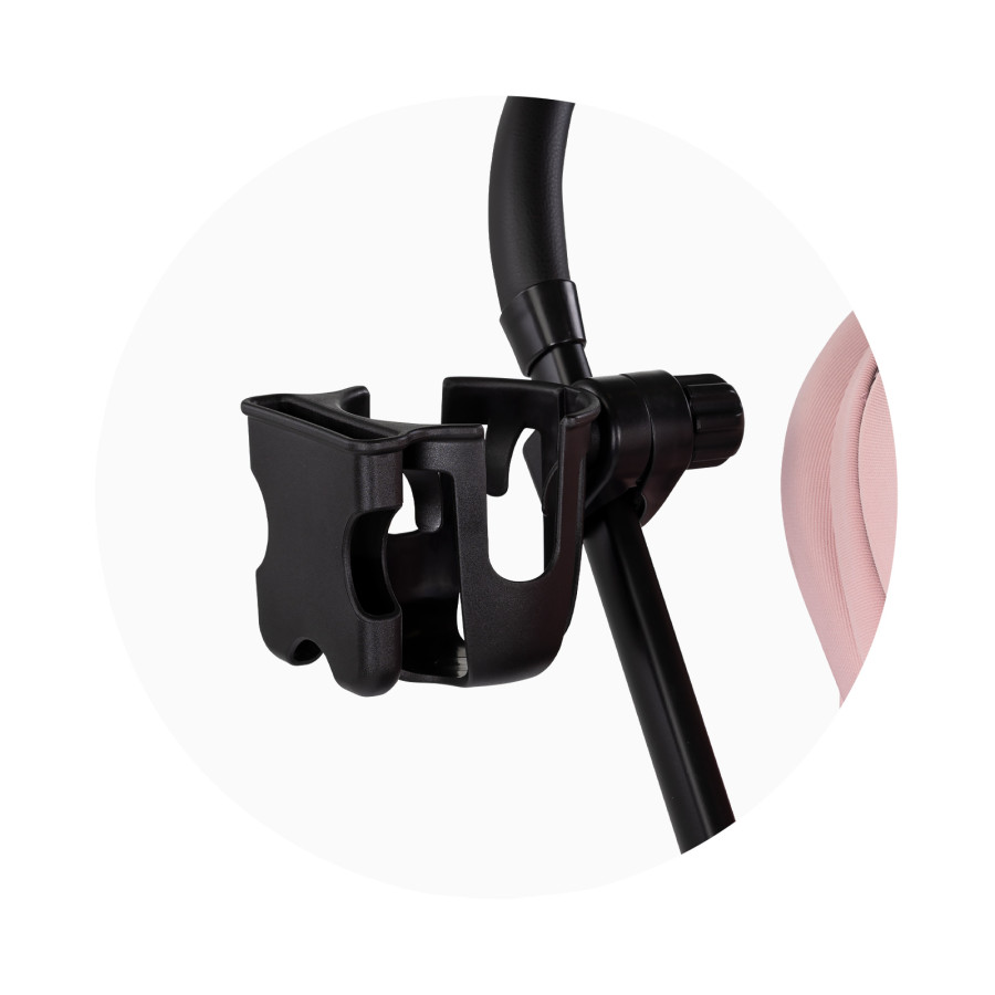 Поставка 2в1 телефон/чаша/шише черна