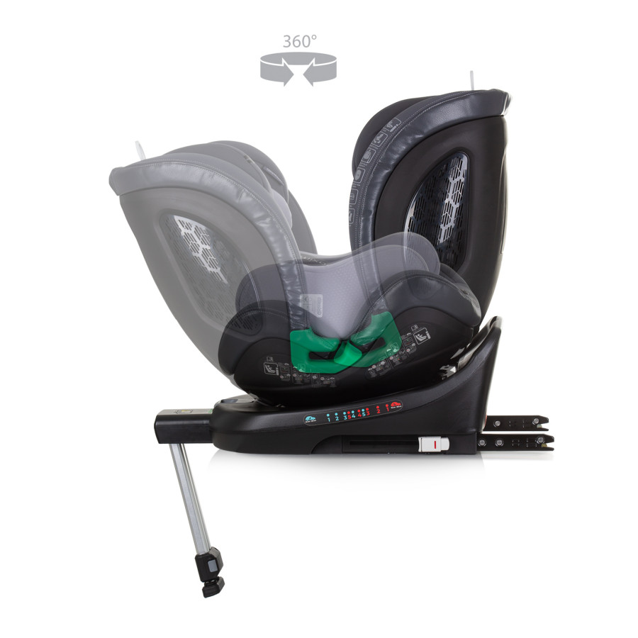 Стол за кола 360 I-size 40-150 Максимус гранит