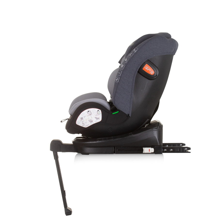 Стол за кола 360 I-size 40-150 Торино сиво микс