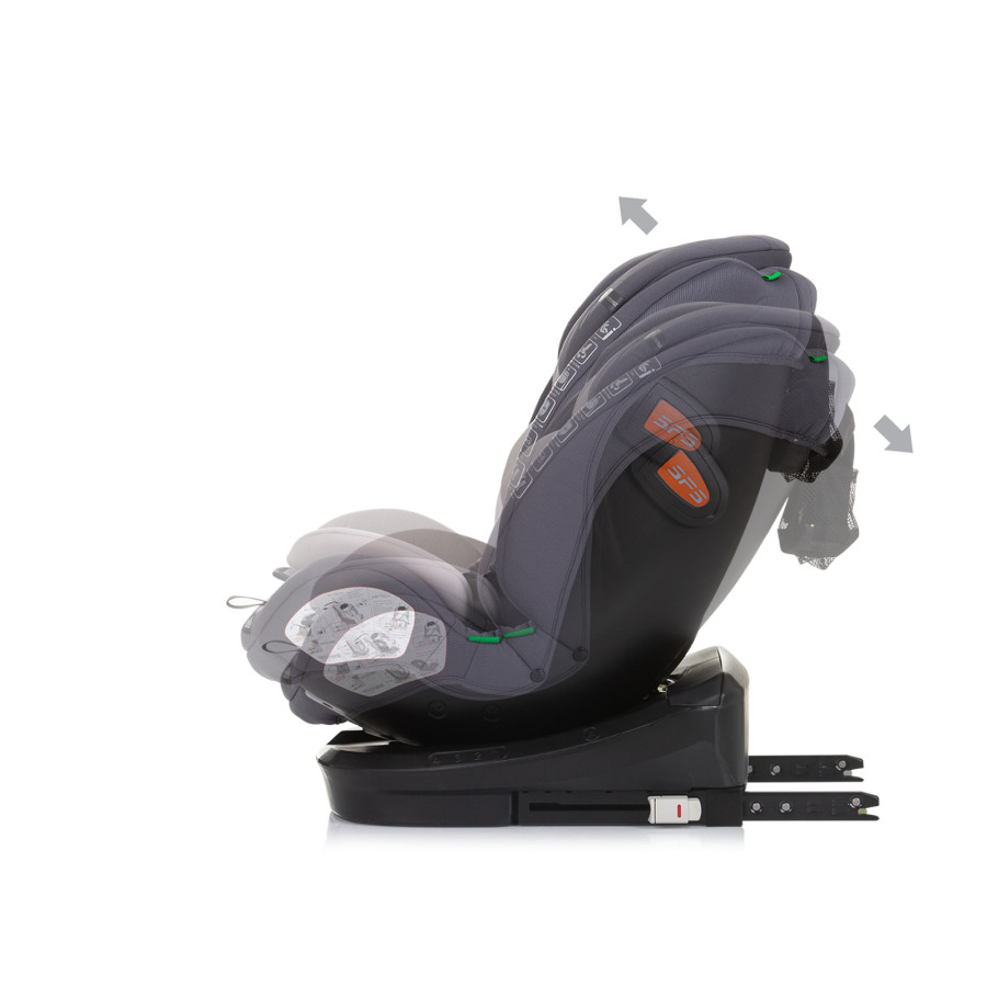Стол за кола 360 I-size 40-150 Воларе гранит