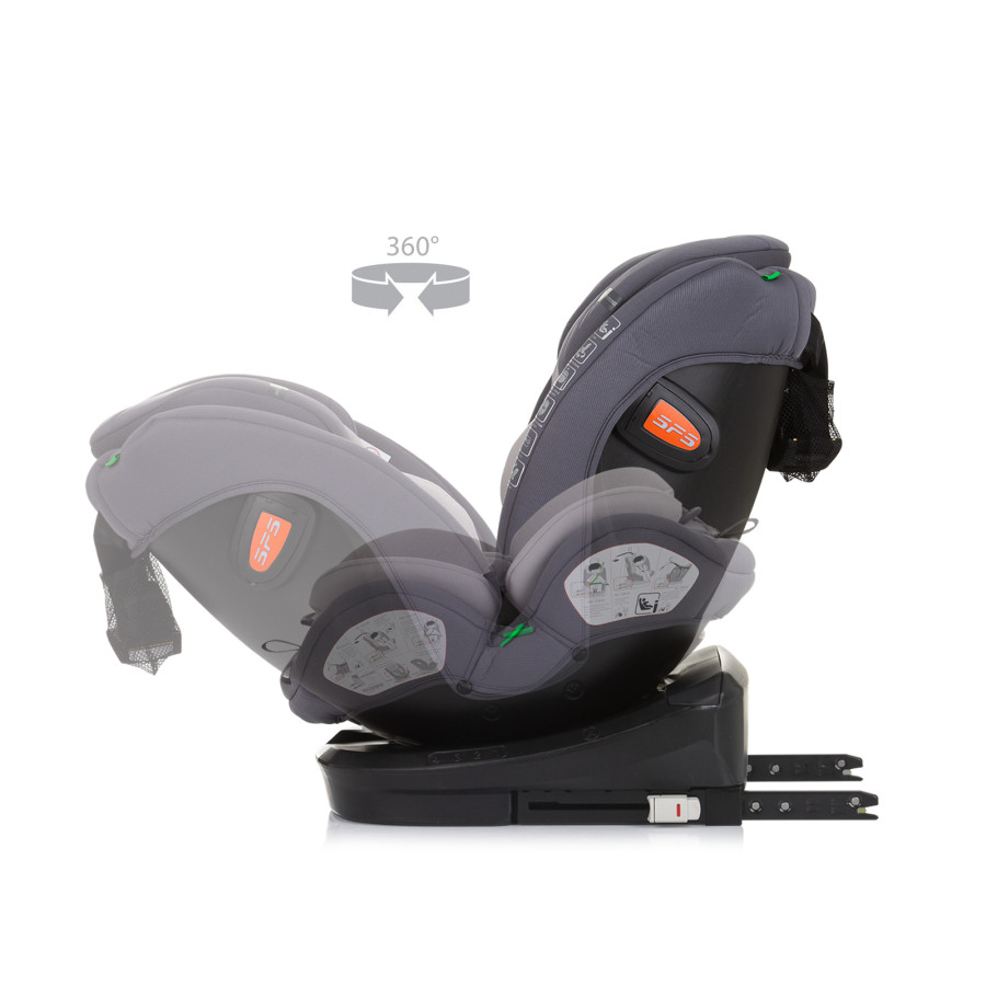 Стол за кола 360 I-size 40-150 Воларе гранит