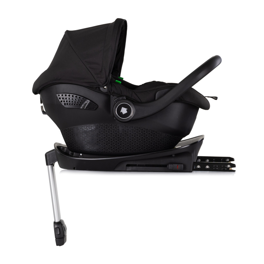 Столче за кола 40–87 см Pearl черно