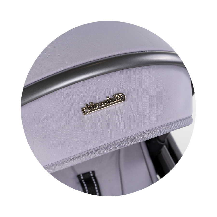 Детска количка с въртяща дръжка Омния платина