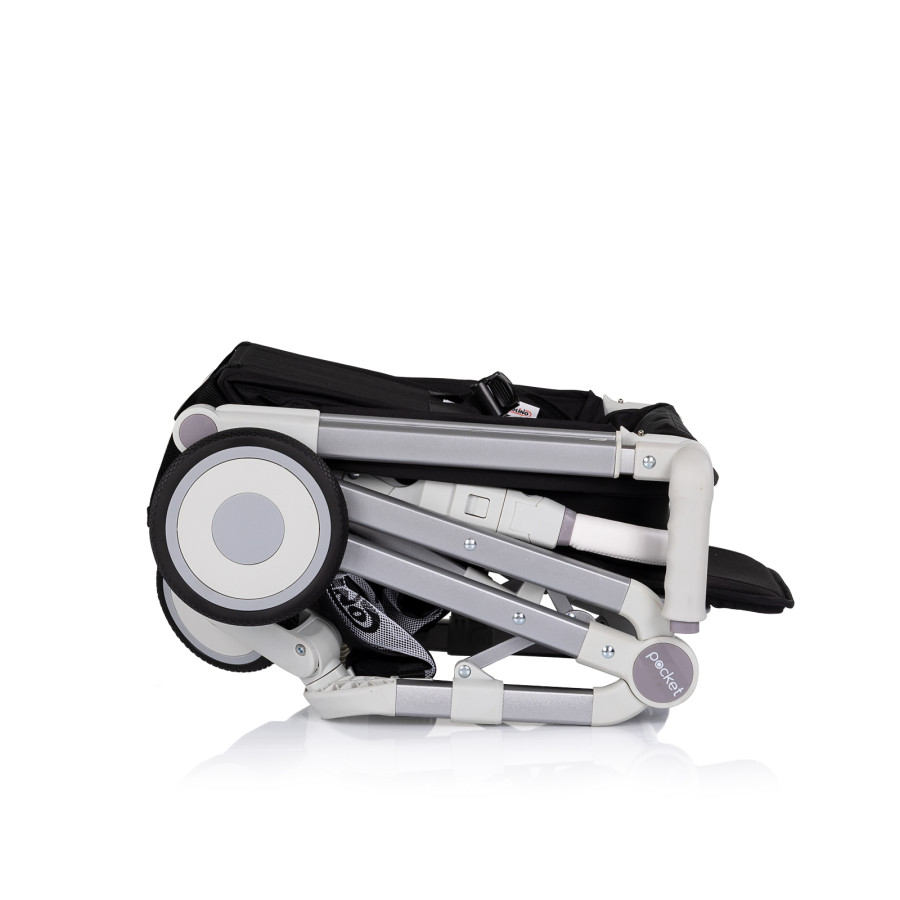 Детска количка 22 кг Pocket черно