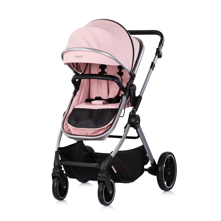 Детска количка Pearl розова пудра