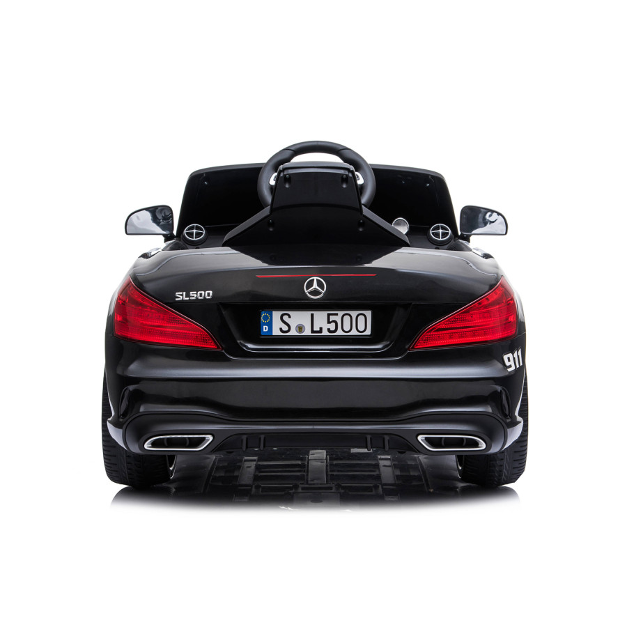 Електрическа кола Police Mercedes SL500 черна
