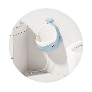 Гърне - писоар за момченца Китче синьо