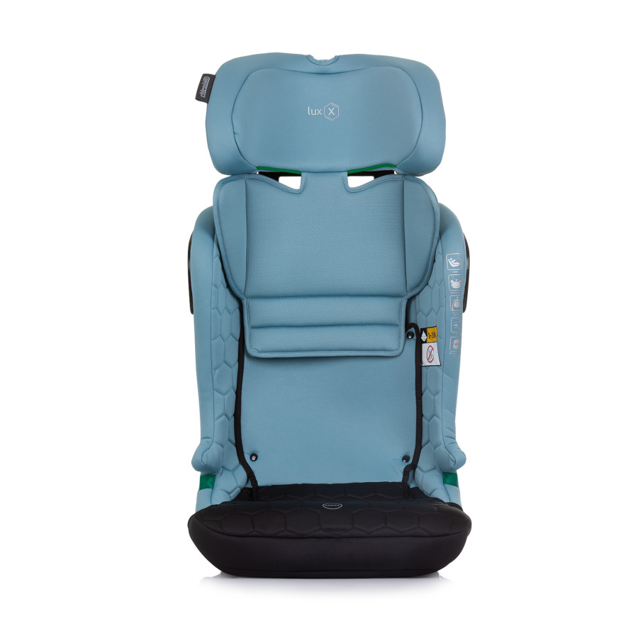 Стол за кола 76-150cm I-SIZE LuxX син/зелен