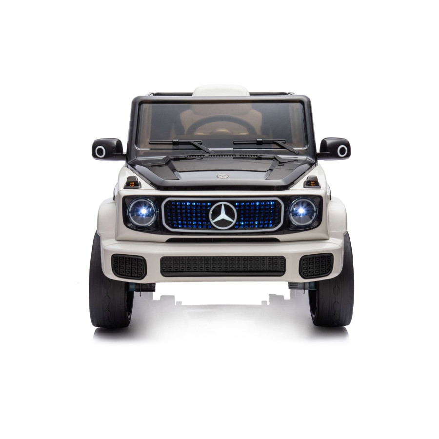 Eлектрически джип Mercedes EQG бял EVA гуми