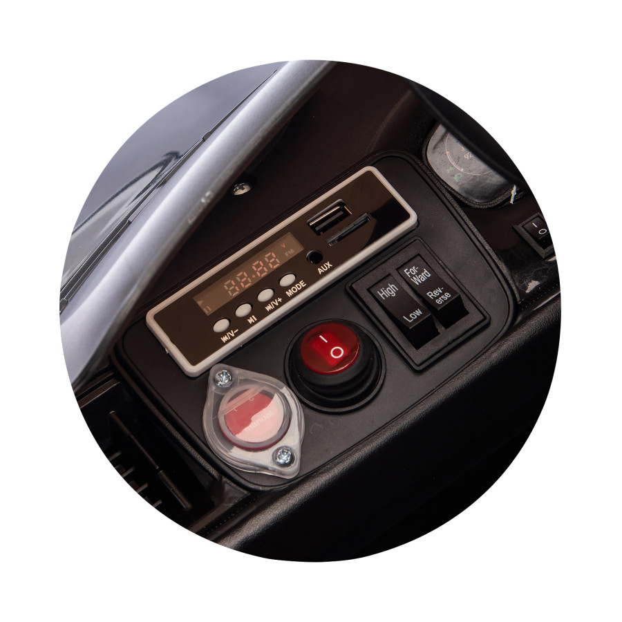 Акумулаторен джип Porsche Cayenne черен