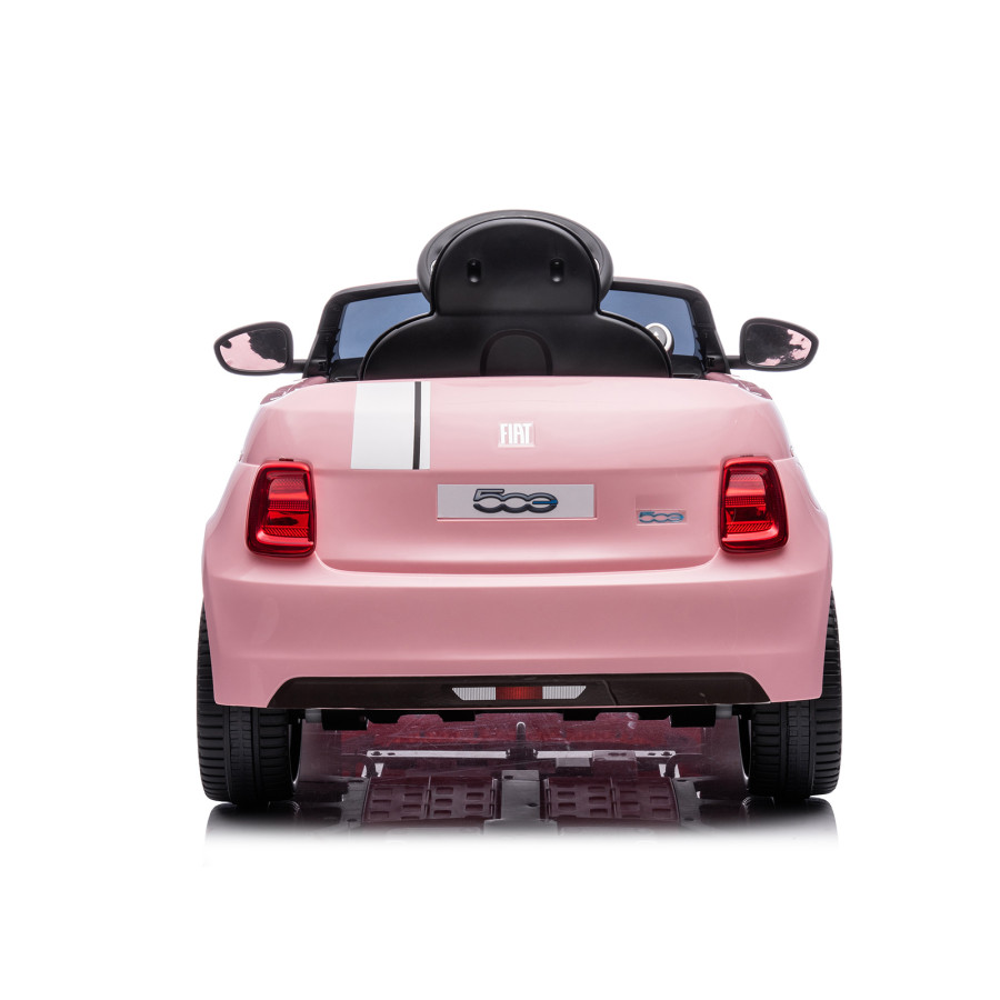 Електрическа кола FIAT 500 розова