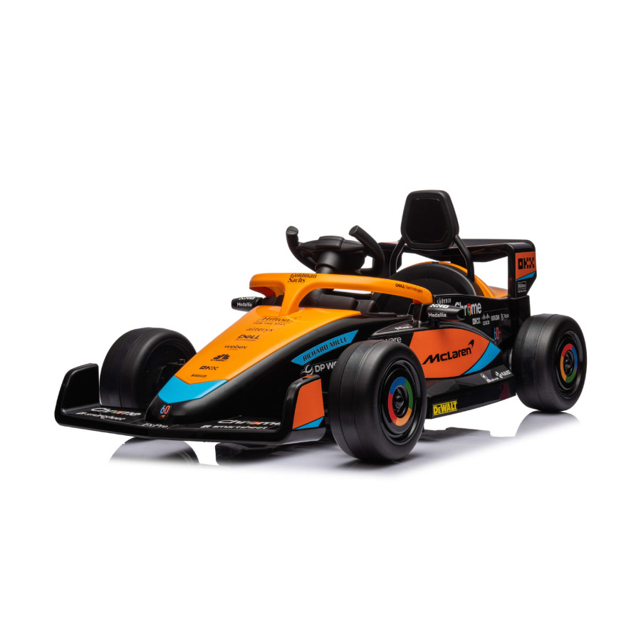 Електрическа кола McLaren Formula 1 оранжева