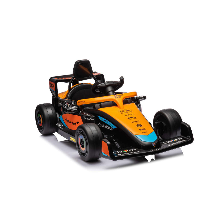 Електрическа кола McLaren Formula 1 оранжева