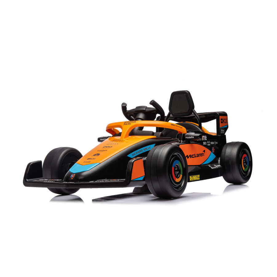 Електрическа кола McLaren Formula 1 оранжева