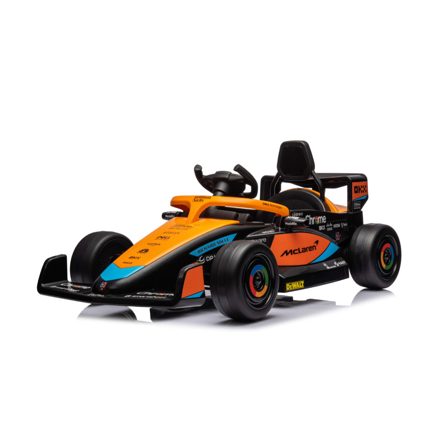Електрическа кола McLaren Formula 1 оранжева