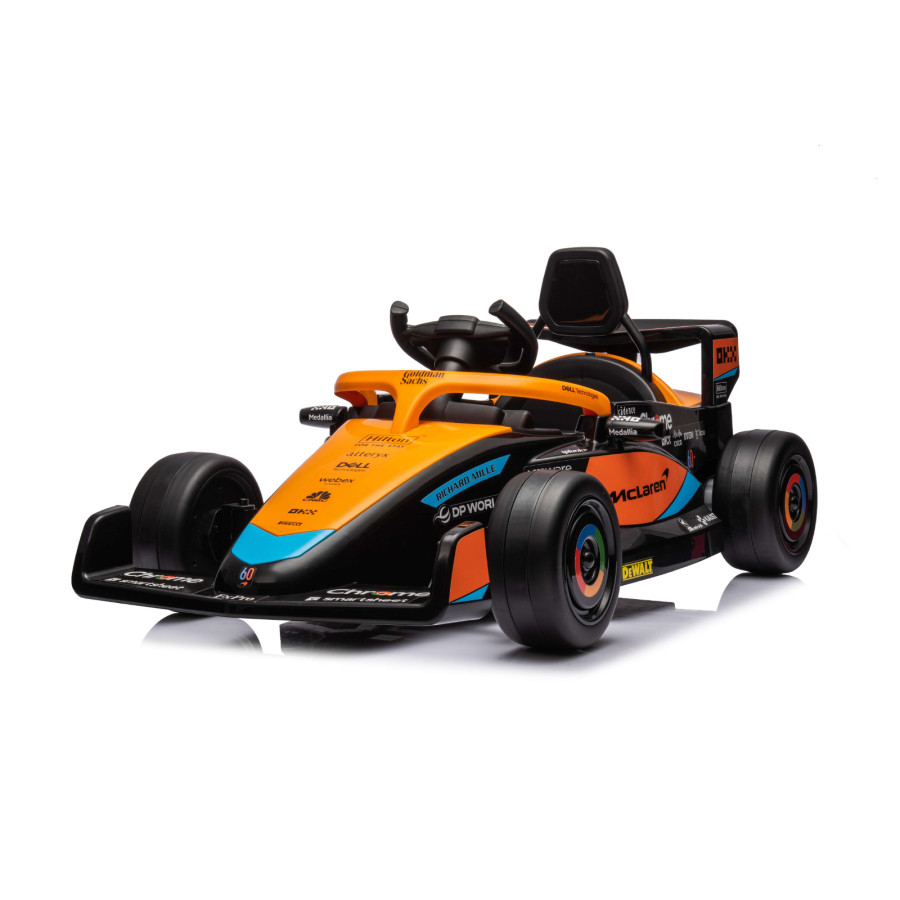 Електрическа кола McLaren Formula 1 оранжева