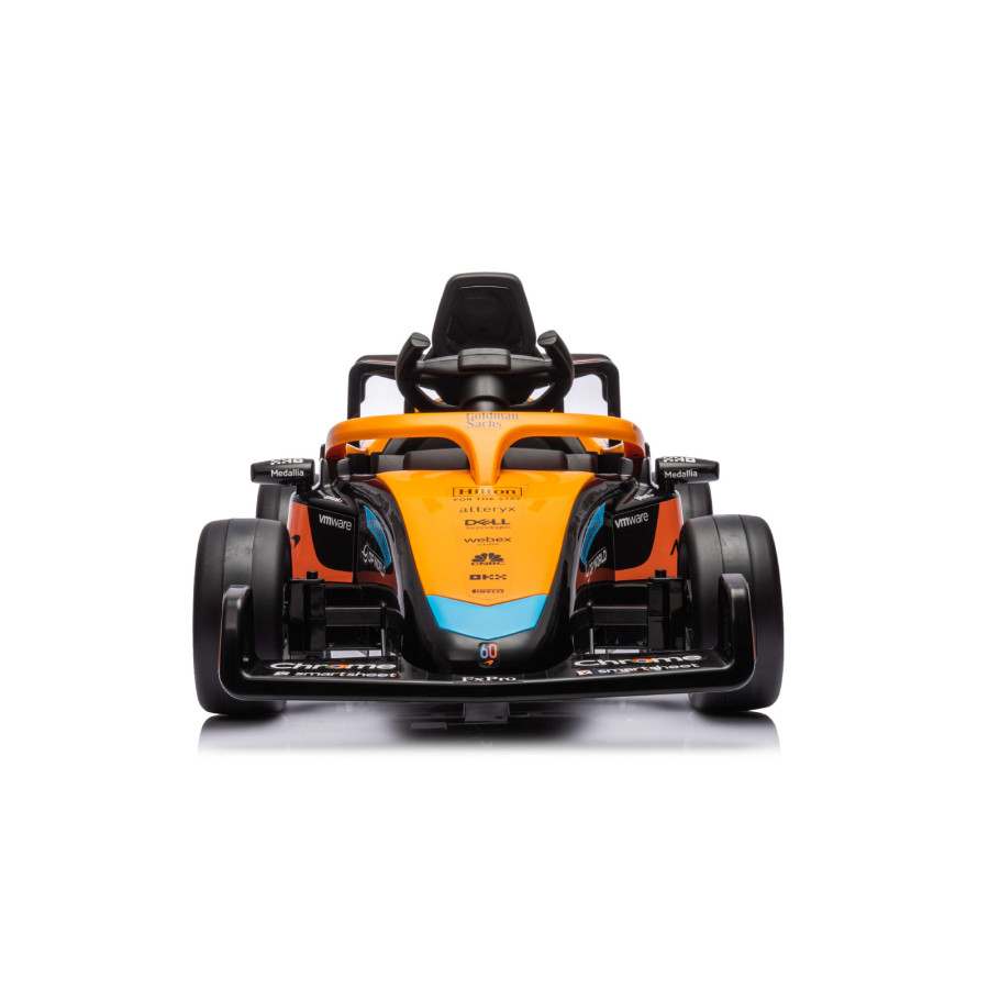 Електрическа кола McLaren Formula 1 оранжева