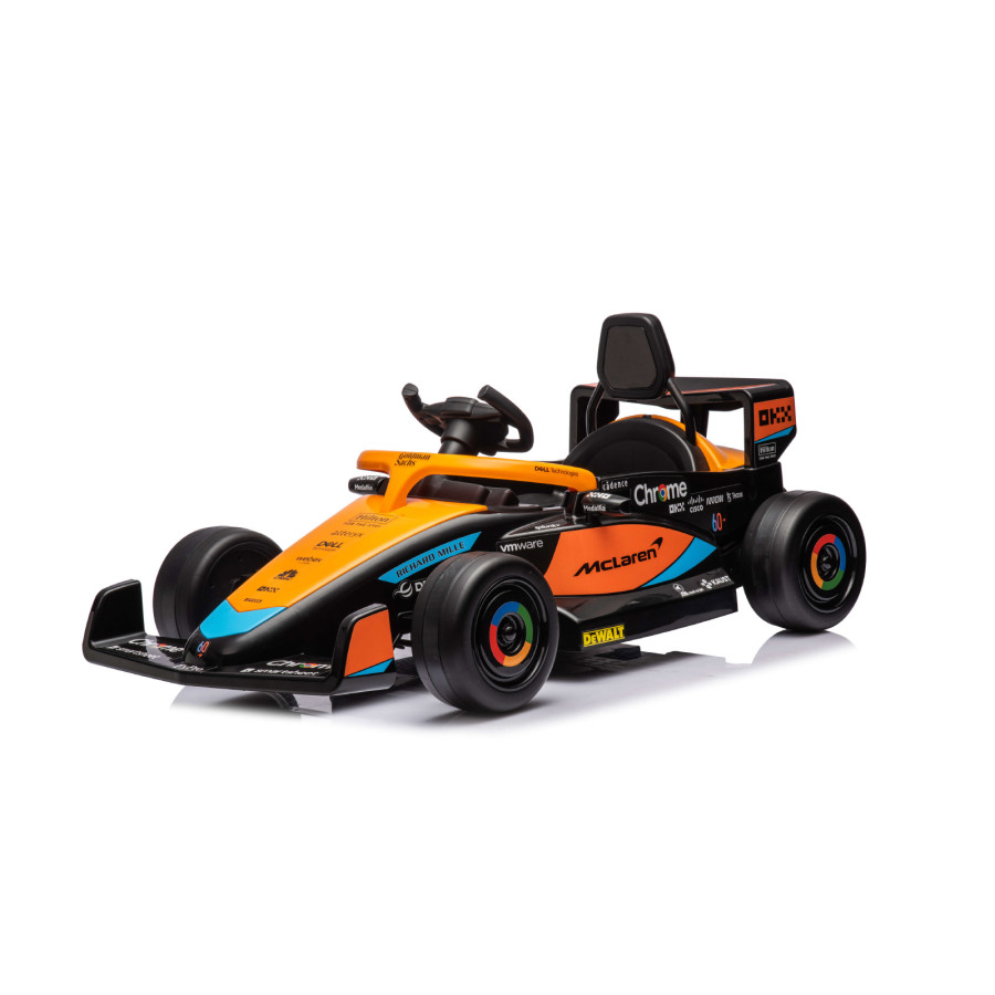 Електрическа кола McLaren Formula 1 оранжева
