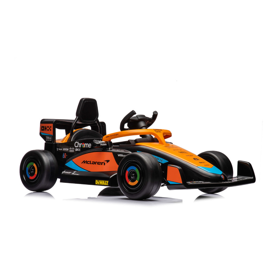 Електрическа кола McLaren Formula 1 оранжева