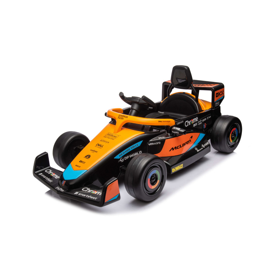 Електрическа кола McLaren Formula 1 оранжева