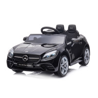 Електрическа кола Mercedes-Benz SLC300 LUX черна