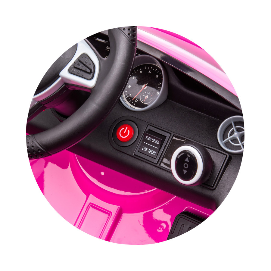 Акумулаторна кола Mercedes Benz SLC300 розова