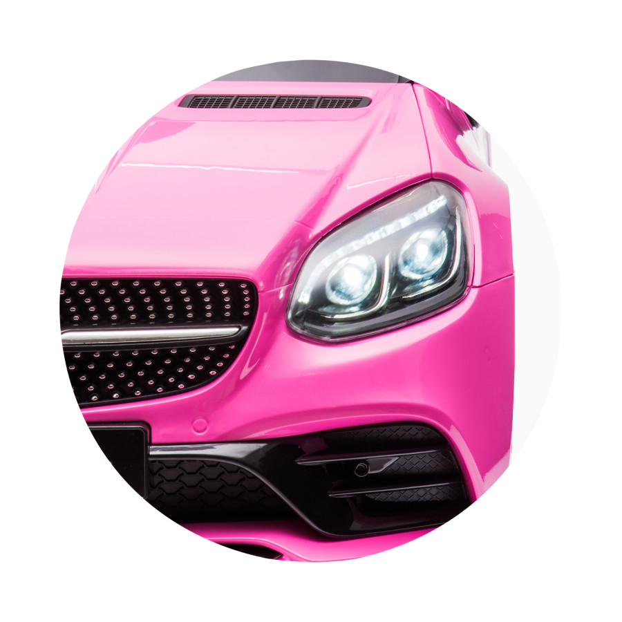 Акумулаторна кола Mercedes Benz SLC300 розова