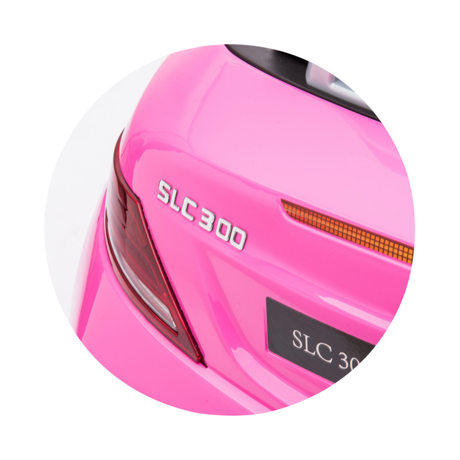 Акумулаторна кола Mercedes Benz SLC300 розова