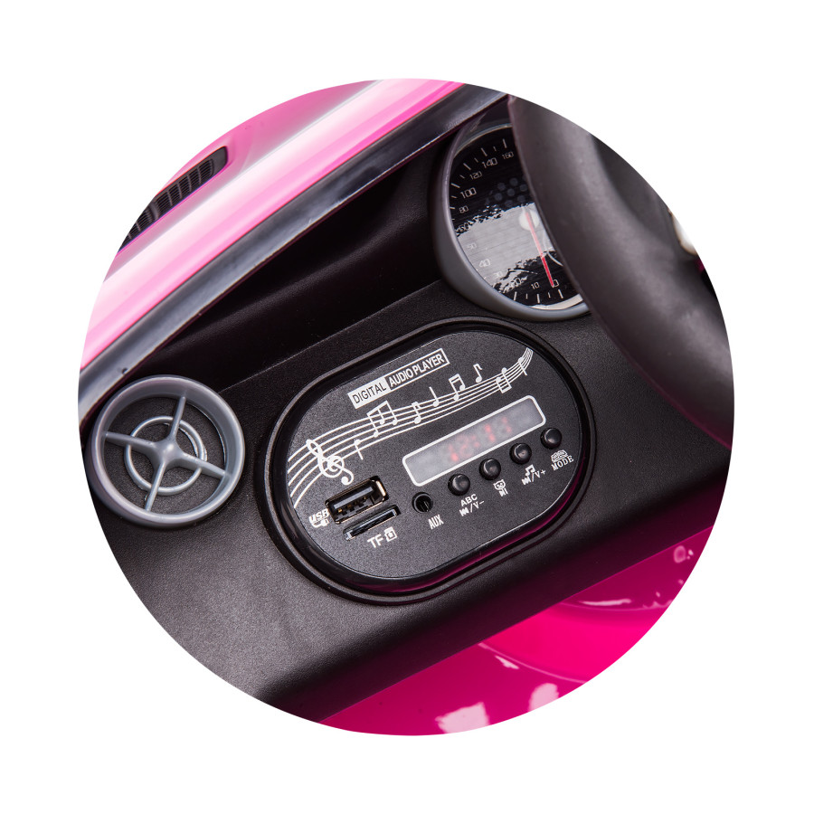 Акумулаторна кола Mercedes Benz SLC300 розова