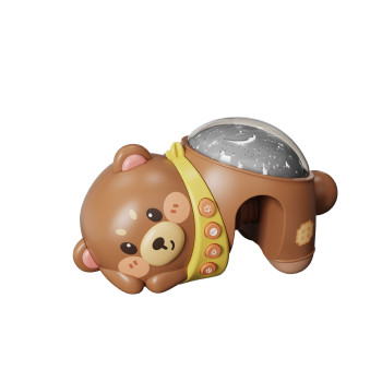 Играчка за легло с проектор Мече