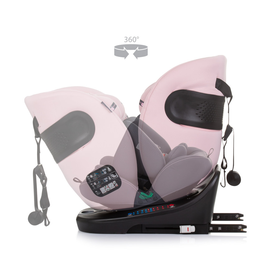 Стол за кола 360 I-size 40-150 Motion фламинго