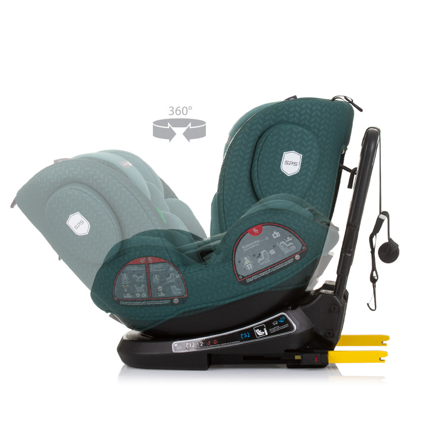 Стол за кола 360 I-size 40-150 Peak зелено