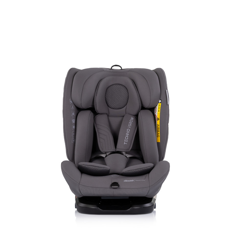 Стол за кола 360 I-size 40-150 см Techno iGrow сив