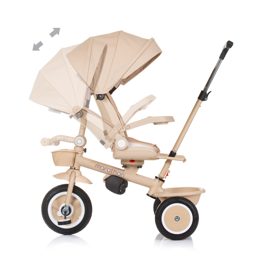 Триколка със сенник Маратон макадамия Триколка със сенник Маратон макадамия