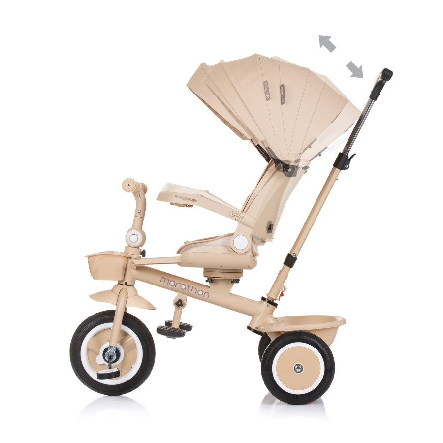 Триколка със сенник Маратон макадамия Триколка със сенник Маратон макадамия