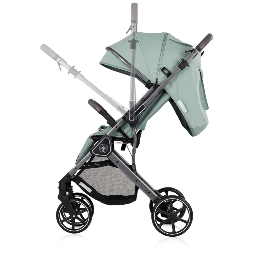 Детска количка с въртяща дръжка Омния матча