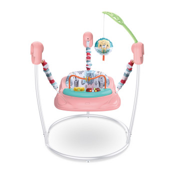 Детски активен център Jumpy Car розов