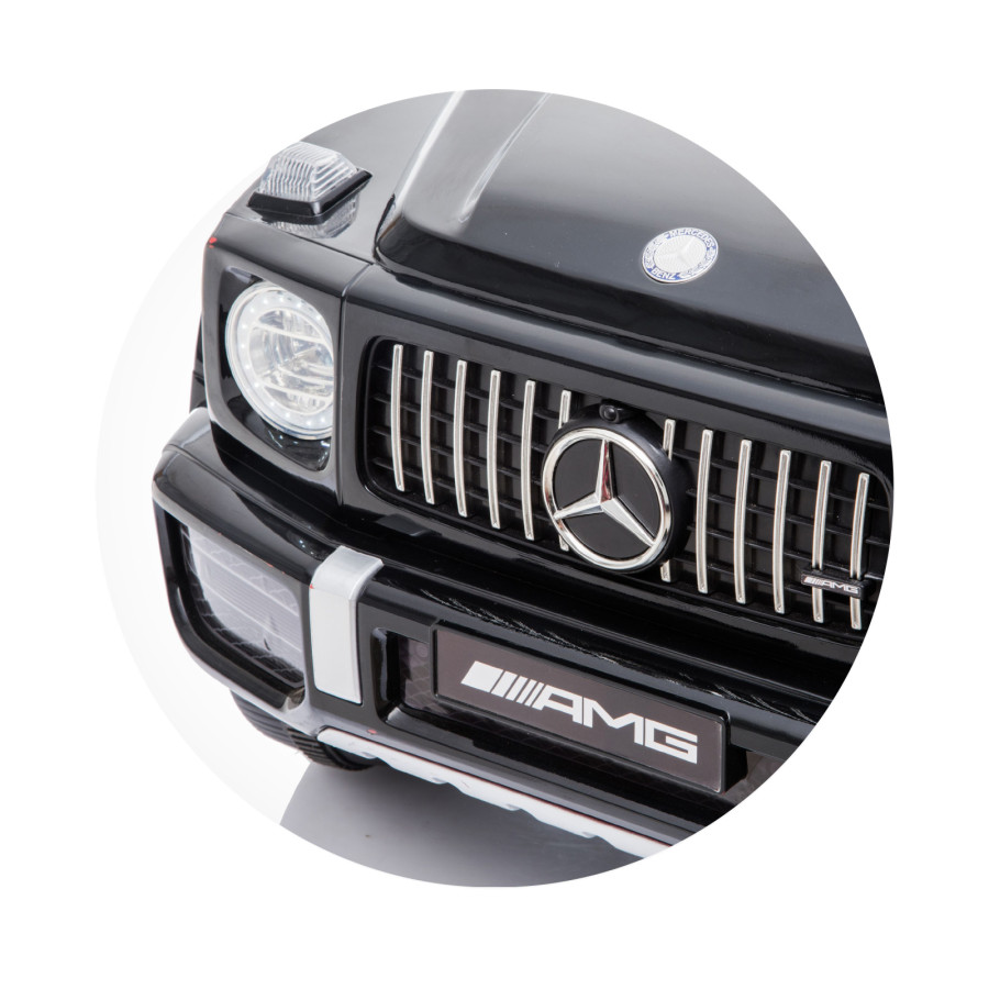Джип Mercedes AMG G63 черен EVA гуми