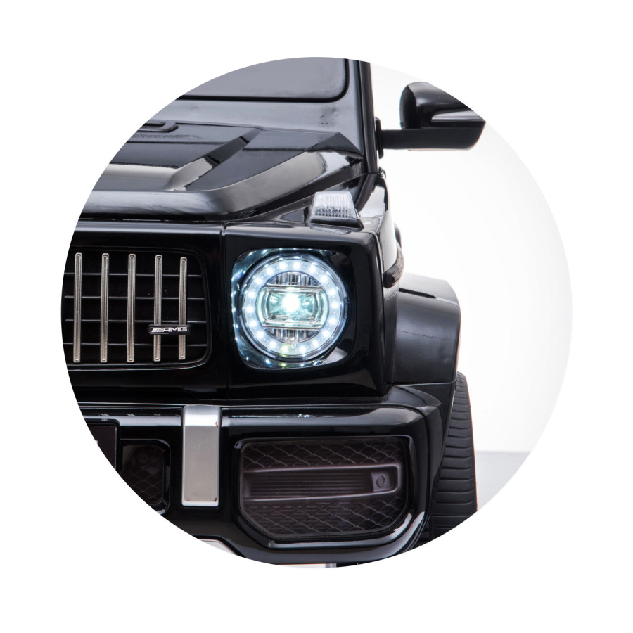 Джип Mercedes AMG G63 черен EVA гуми