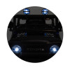 Електрически джип Toyota FJ Cruiser черен EVA гуми
