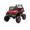 Eлектрически джип Mercedes UNIMOG червен EVA гуми