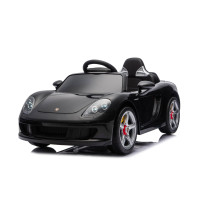 Електрическа кола Porsche Carrera GT черна