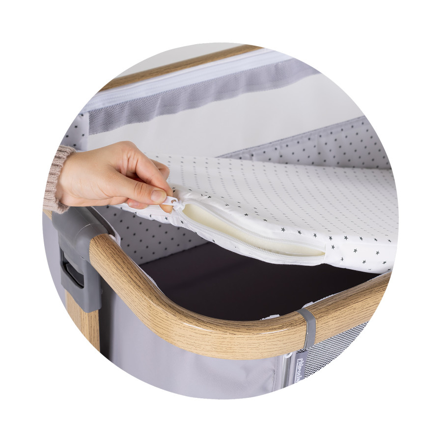 Кошара с подвижна страница и колелца Charisma платина