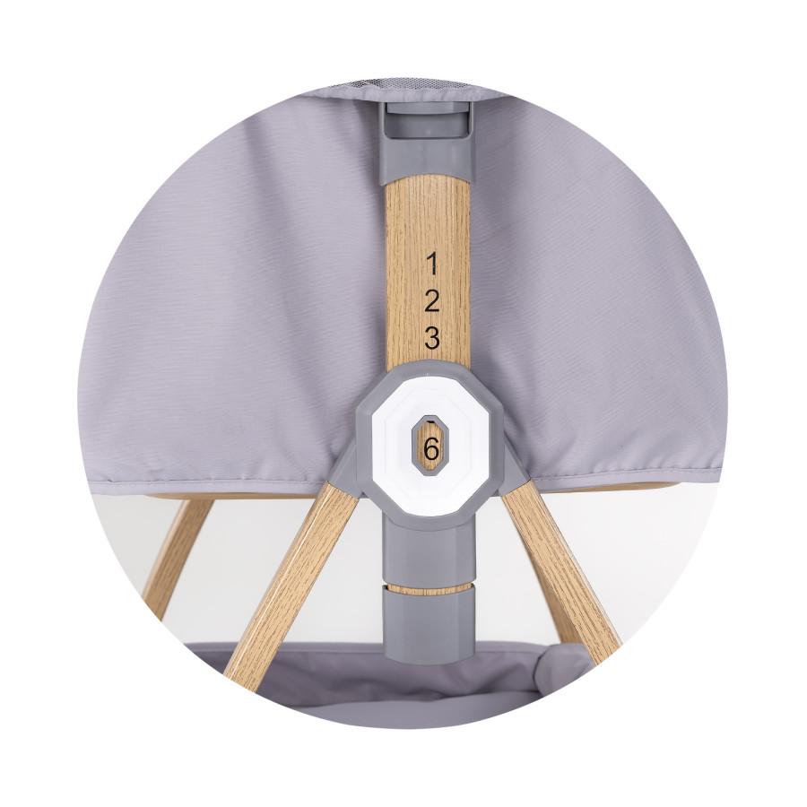 Кошара с подвижна страница и колелца Charisma платина