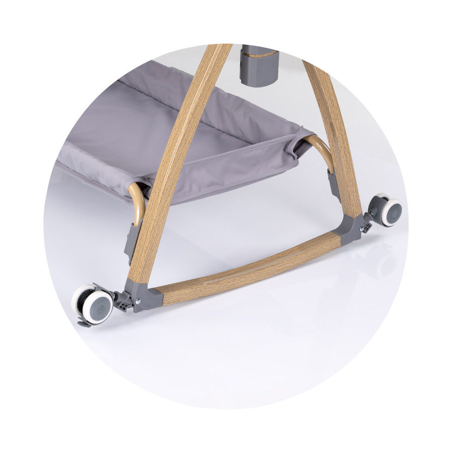 Кошара с подвижна страница и колелца Charisma платина