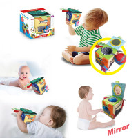 Образователен текстилен куб сортер