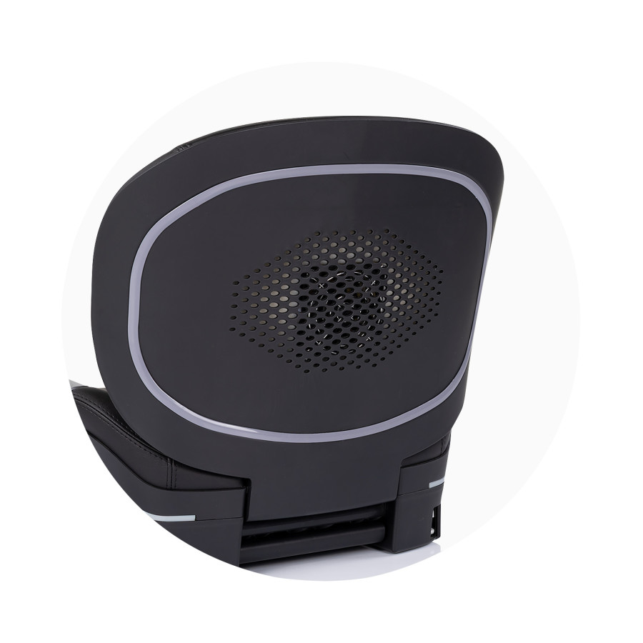 Седалка ISOFIX 125–150 cm Genesis Smart черно